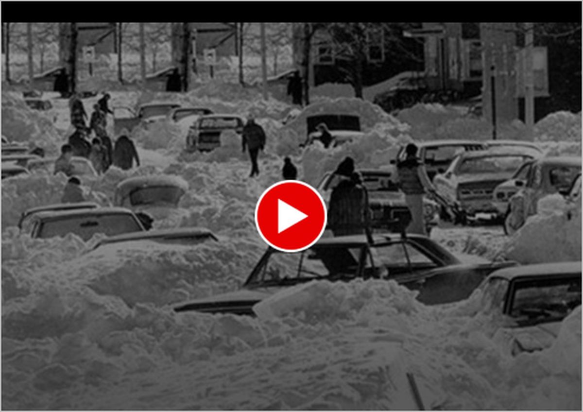 ببینید | تصاویر برف دو هفته‌ای در ایران سال ۵۰ و ثبت رکورد در گینس !